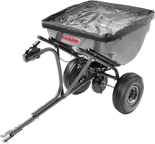 Precision Pro remolque esparcidor trasero, Gris oscuro