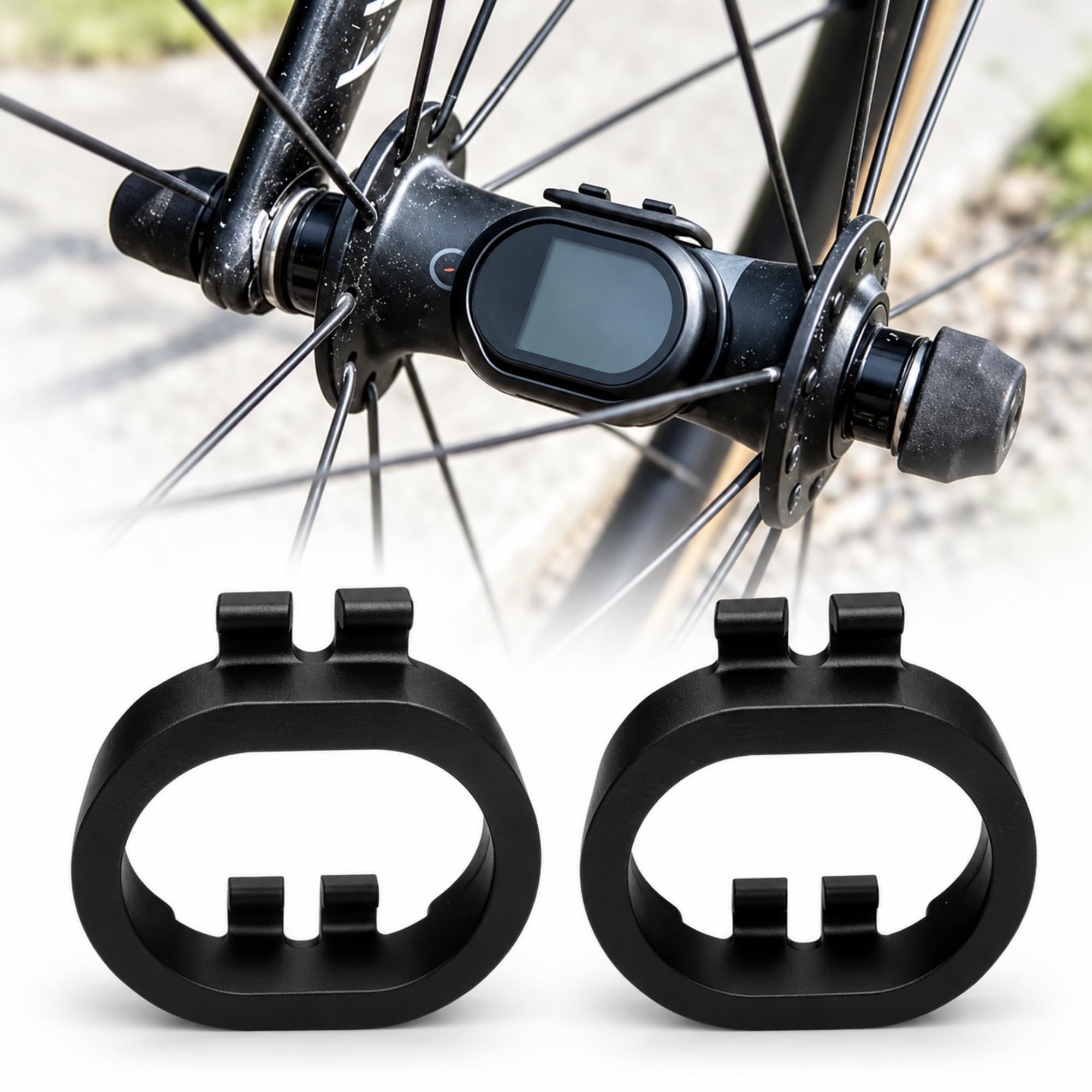 Speed Sensor Clip Compatible with Wahoo Speed Sensor for Bicycle Wheel Hubs
