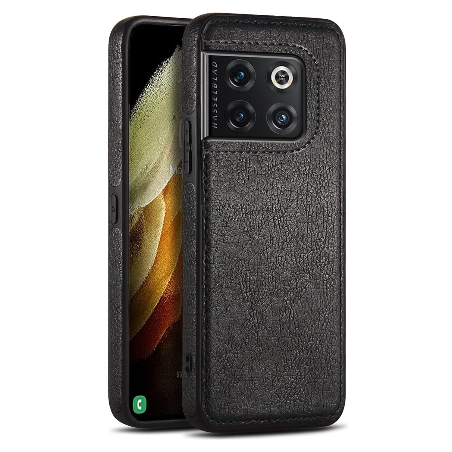 V-TAN Soft Leather case Back Cover Compatible with OnePlus 10T 5G (Black) (B0D4M6VY74) Amazon Price History, Amazon Price Tracker