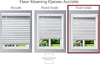 Vista 4 de Linen Avenue - Estor de madera sintética