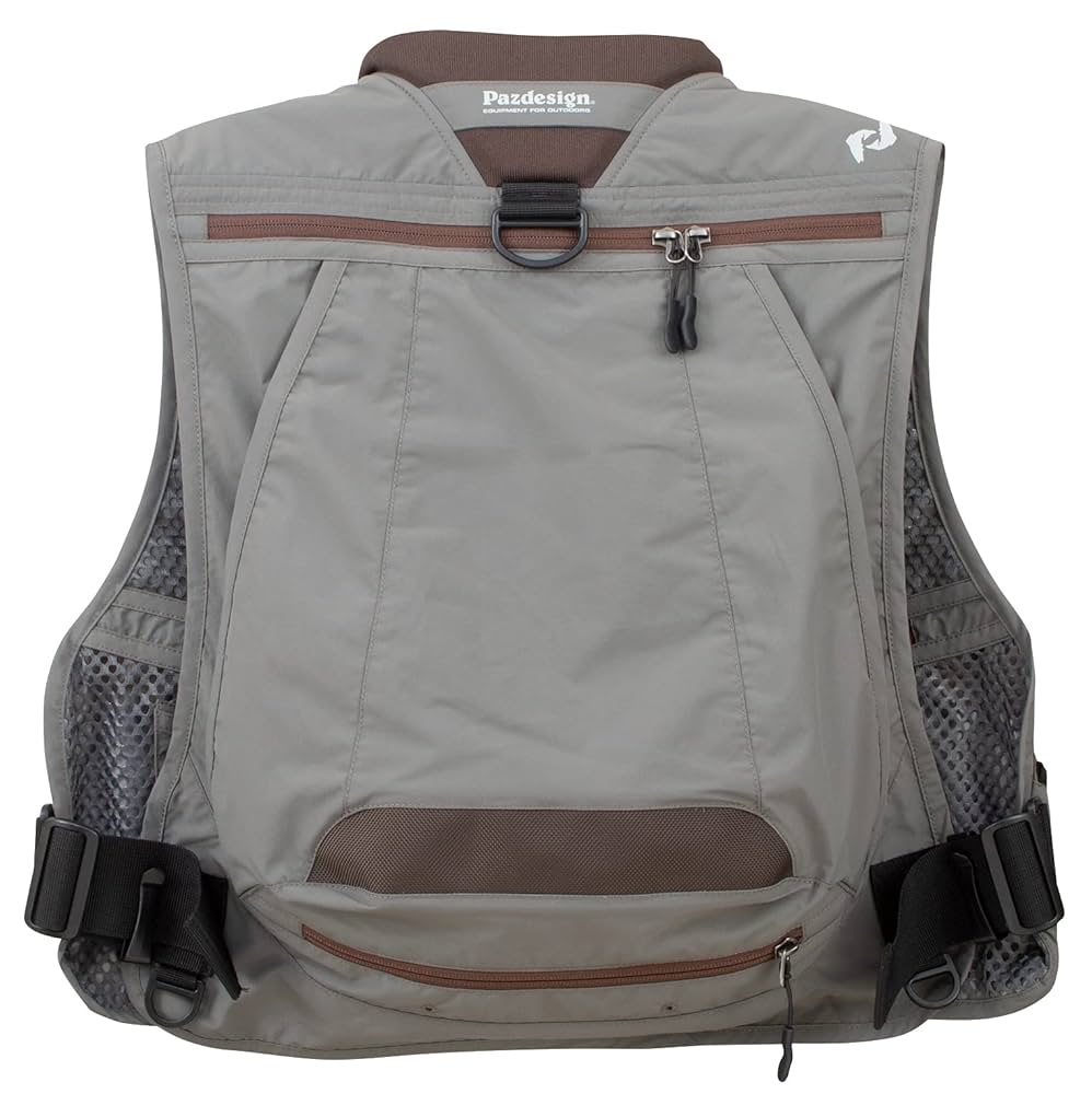Pazdesign フィッシングベスト グレー フリーサイズ Pazdesign | PRODUCTS | VEST ZFV-035