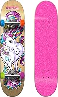 Vista 4 de SkateXS Patineta de unicornio para niñas principiantes