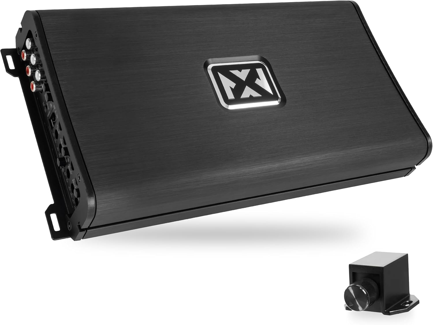 NVX VAD11005 v2 Model 5-Channel Class D Amplifier 2200W Peak, 1100W RMS, 2/4-ohm Stable, High/Low Pass X-Over, Bass Boost, Remote Subwoofer Bass Knob, for Car/Truck/Marine/UTV/Motorcycle (VAD11005v2)