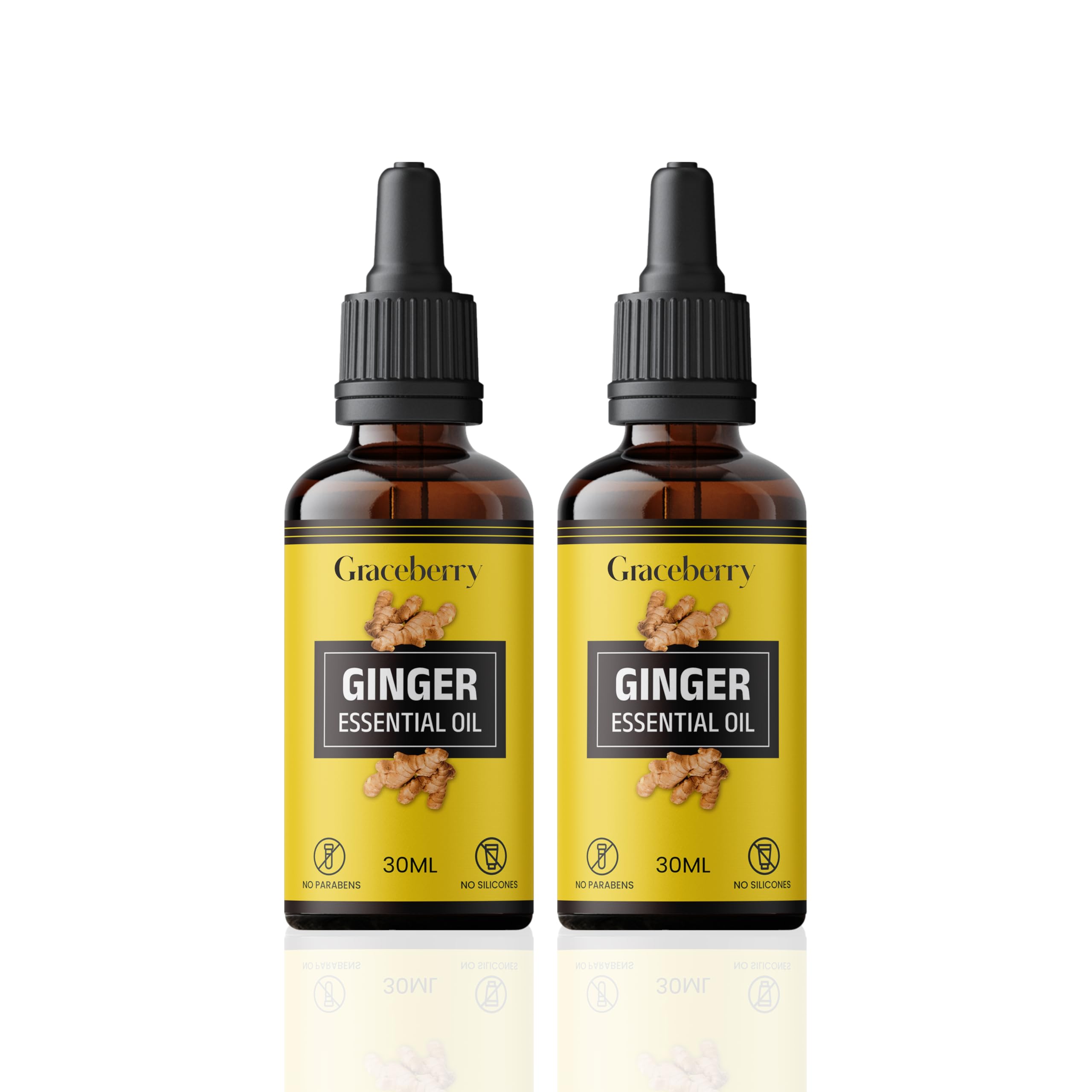 GRACEBERRY 100% Natural Fat Loss Oil, Belly Natural Drainage Ginger Oil Essential Relax Massage Oil, Maintain Belly and Perfect Waist Shape (30ML X 2) (B0CZPBM2T1) Amazon Price History, Amazon Price Tracker
