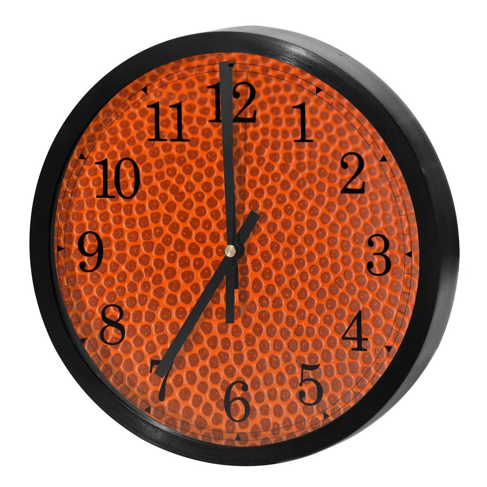 Horloge murale silencieuse sans tic-tac basket pour bien dormir