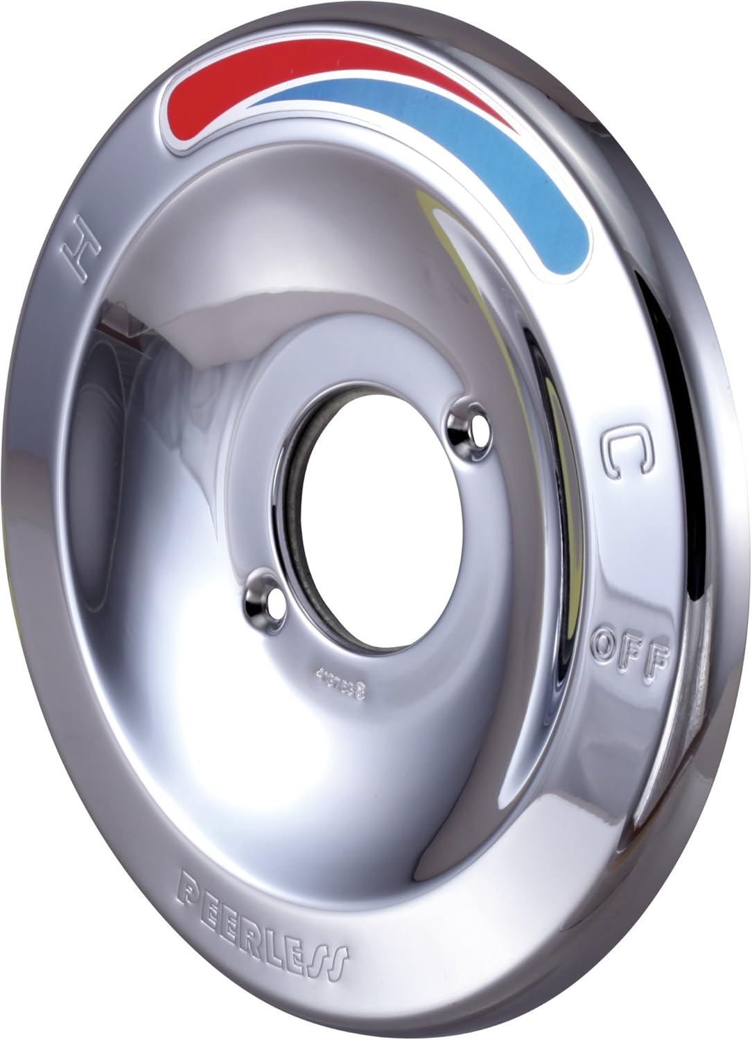 Peerless Core Shower Trim Escutcheon Red/Blue Indicator
