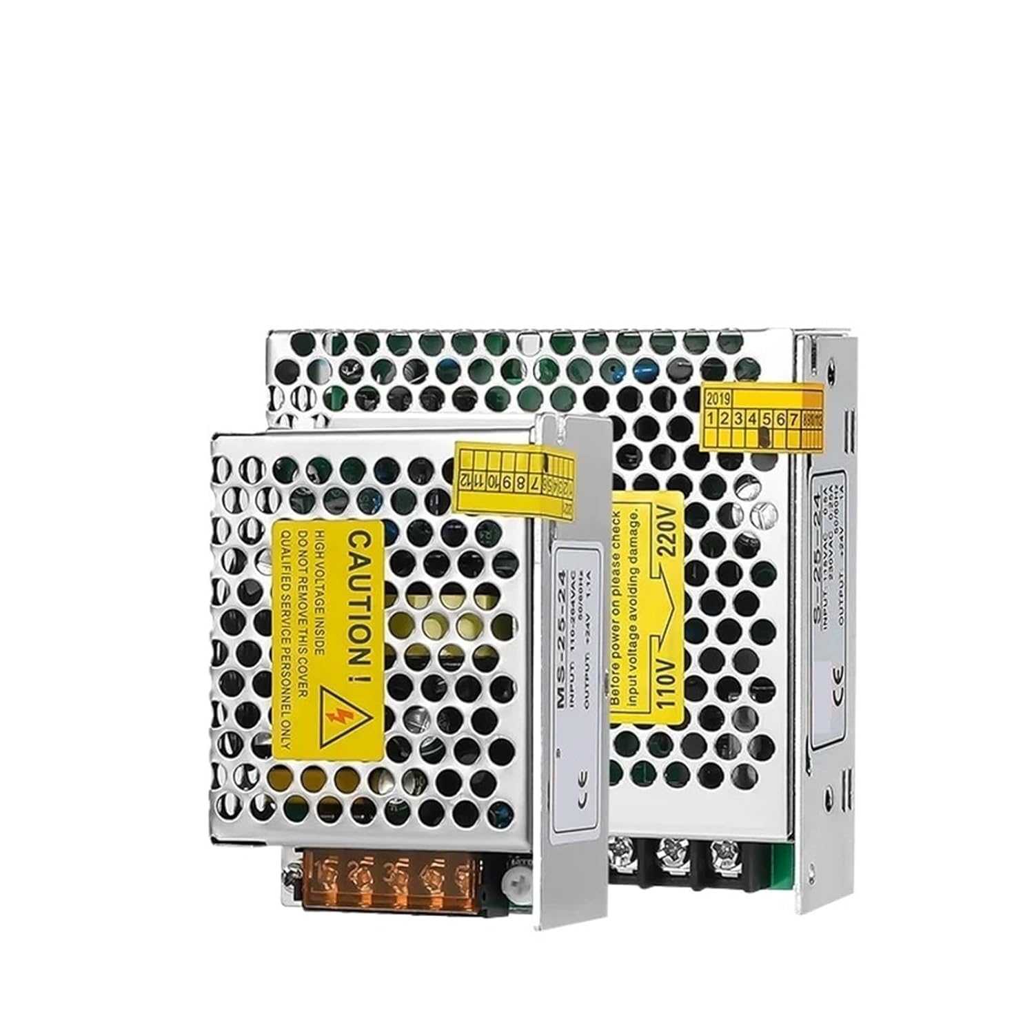 25W 35W Switching Power Supply 5V 12V 24V Mini Size AC to DC Single Output LED Strip Drive Switch Power for Monitor MS-25 MS-35(12V,25W)