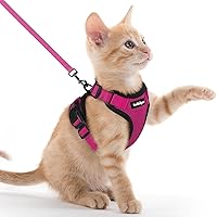 Vista 95 de rabbitgoo Cat Harness and Leash for Walking, Escape Proof Soft Adjustable Vest Harnesses for Cats, Easy Control Breathable Reflective Strips Jacket