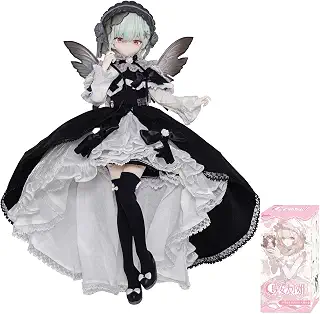 SacPero ブラインドドール おやすみお嬢様 1/6スケール BJDドール 球体関節人形 (ランダム1個) | アニメ風/ABS・PVC・ポリエステル製/アルミ線内蔵で高可動/精巧な衣装と専用小道具付属/インテリアやSNS撮影/コレクション/誕生日やクリスマスのギフト・プレゼント用