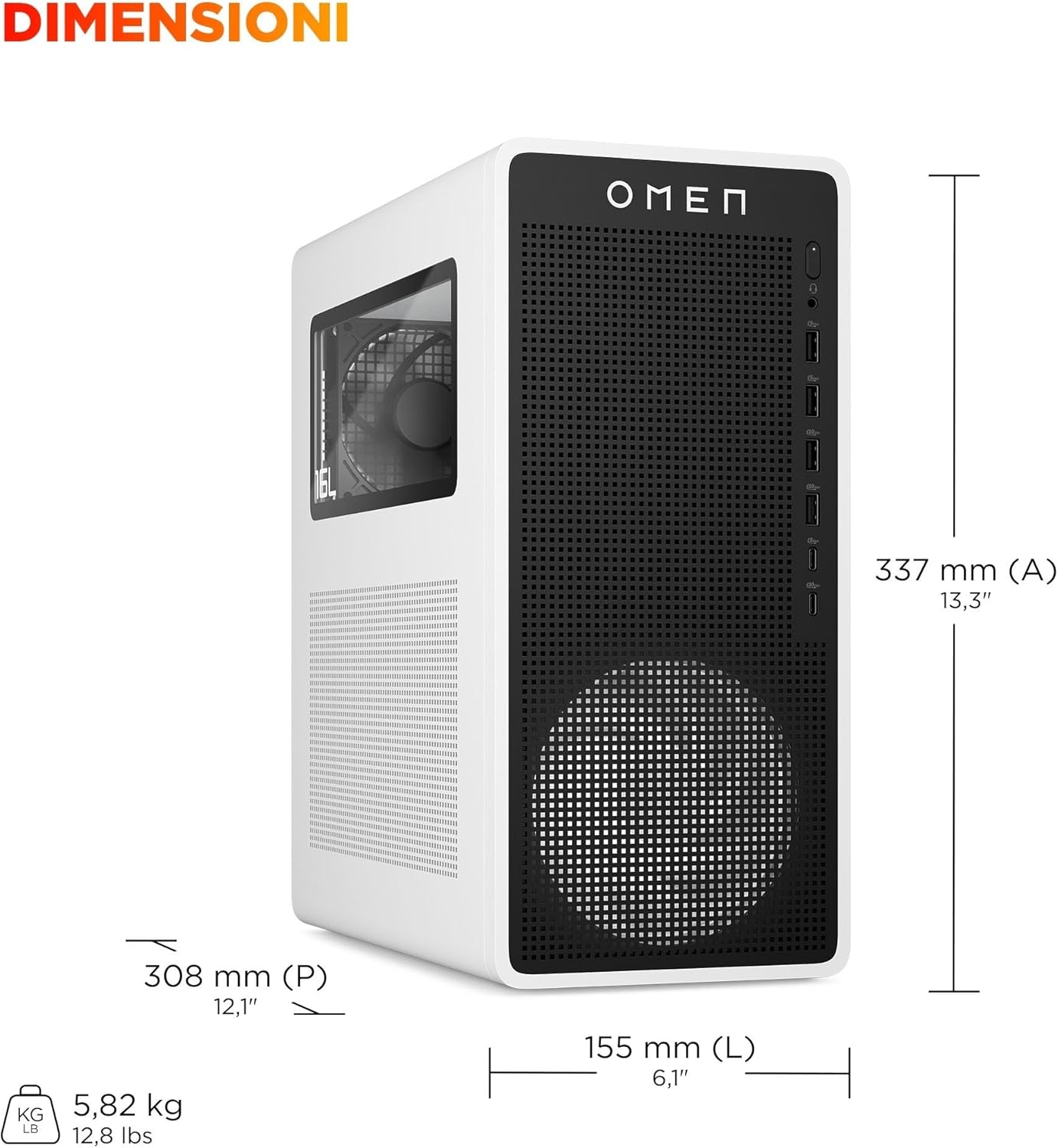 OMEN 16L TG03-0005sl - PC Desktop - Immagine 3