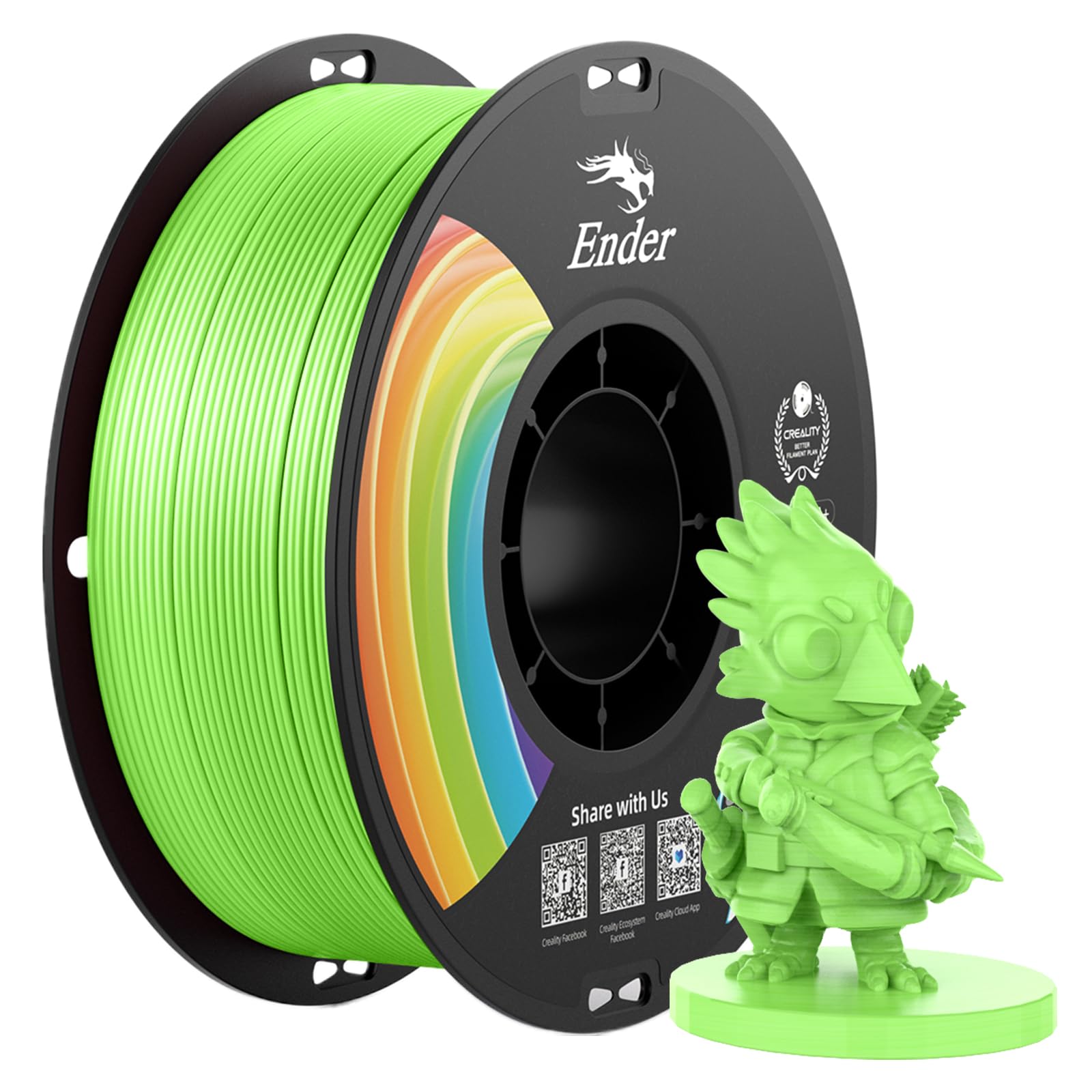 Creality PLA Plus 3D Printer Filament - Multicolor 1KG -15