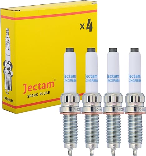 Jectam Platinum Iridium - Bujías de repuesto automotrices SILZKGR8B8S 12120040551 4 piezas compatibles con 230i 330i 340i 430i 440i 530i 540i 640i