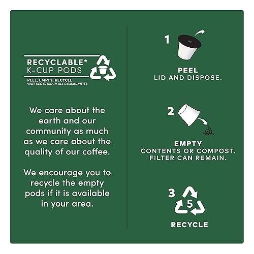 Miniatura 49 de Tim Hortons Café tostado oscuro, cápsulas K-Cup de una sola porción compatibles con cafeteras Keurig, K-Cups de 96 quilates, rojo, 24