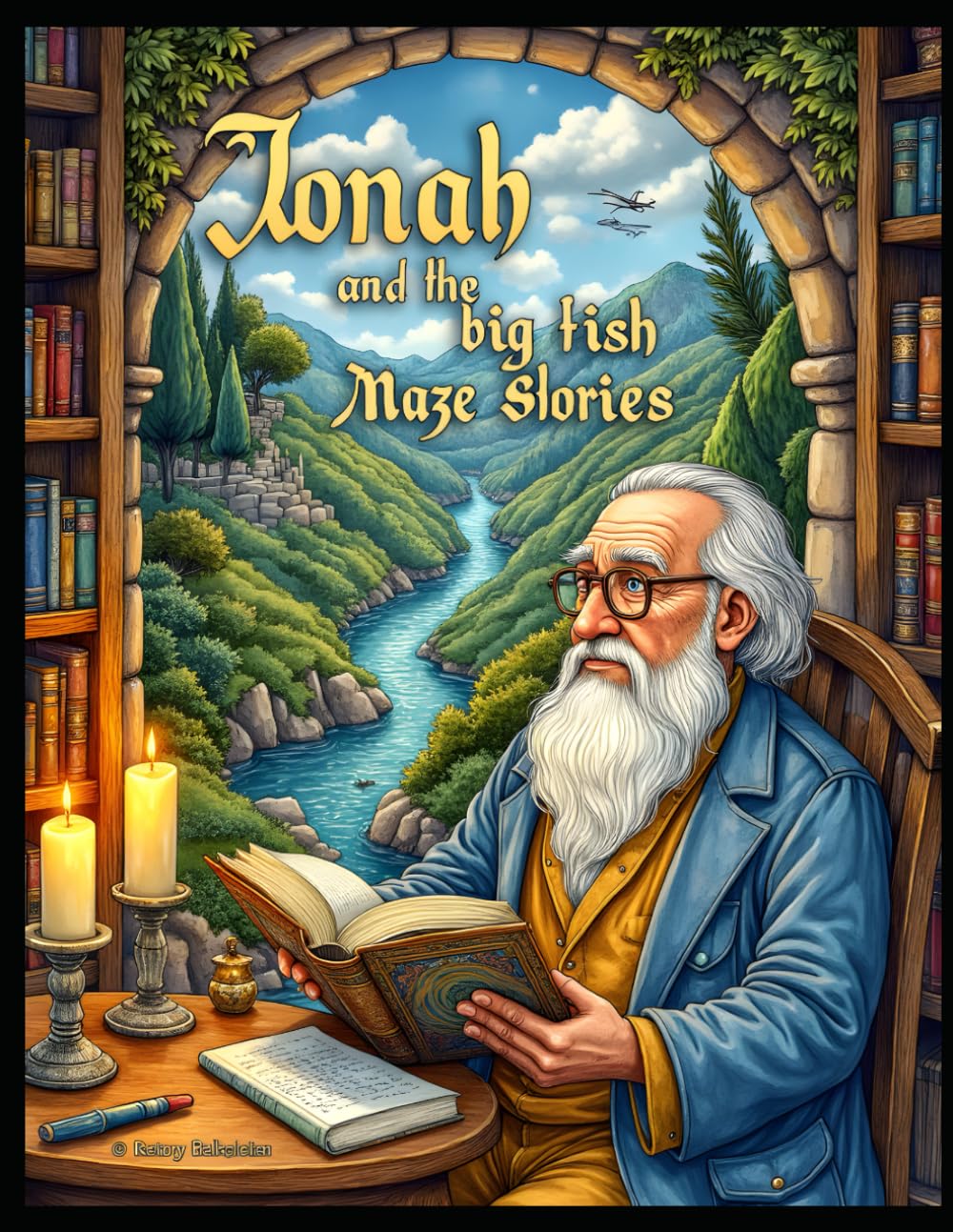 Jonah and the Big Fish Maze Stories by Rev Dr Foster Amenya