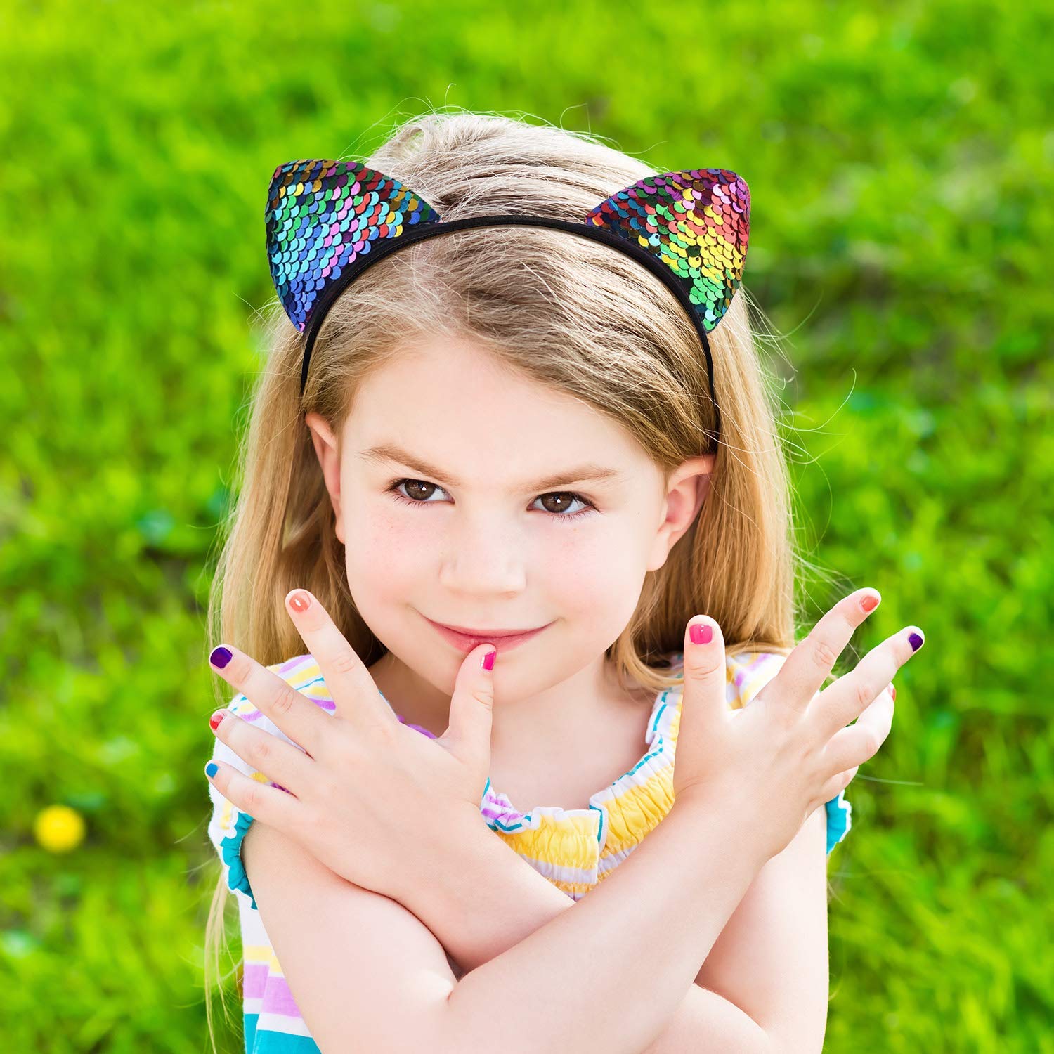 Serre-tête d'oreilles de Chat en Fausse Fourrure Fait à la Main Bandeau d'animaux Mignon Accessoires Cheveux de Déguisement pour Enfant Adulte Halloween Noël Costume Dressing Cosplay (Bleu Serre-tête d'oreilles de Chat en Fausse Fourrure Fait à la Main Bandeau d'animaux Mignon Accessoires Cheveux de Déguisement pour Enfant Adulte Halloween Noël Costume Dressing Cosplay (Bleu