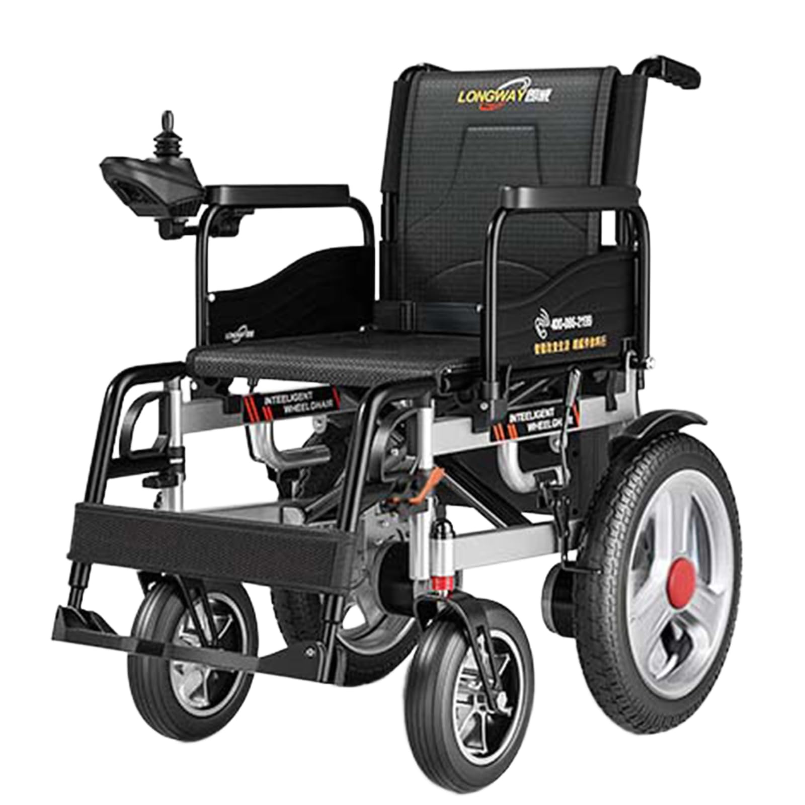 電動車椅子 折りたたみ式 ブラック/動作確認だけしました。17.5kg超軽量！ Amazon | 電動車椅子 電動車いす 超軽量折りたたみ式電動車いす または