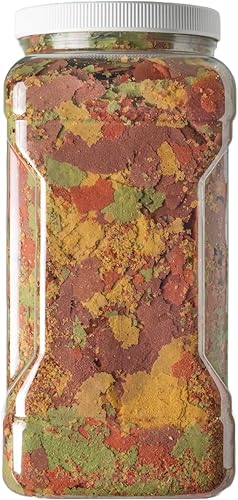 Miniatura 2 de Aquatic Foods Inc. Copos de pescado tropical prémium para todos los pescados tropicales de la comunidad, cíclidos y peces de estanque. Copos prémium