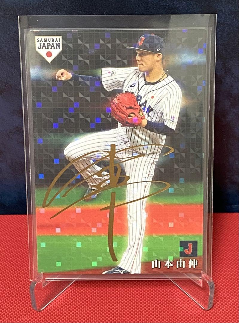 旧背番号）山本由伸 2019 BBM ICONS 直筆サインカード/30