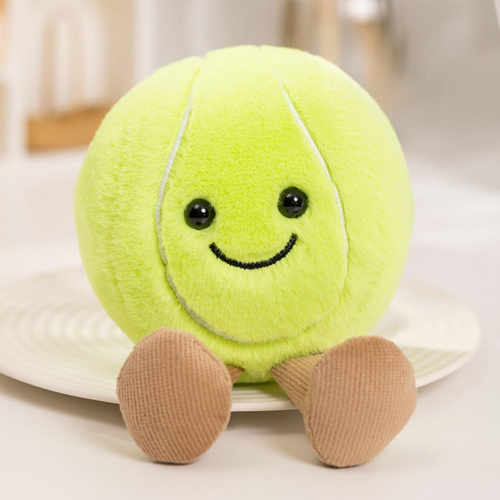 Baloncesto Fútbol Peluche, Adorable Juguete Deportivo de Peluche, Juguete Almohada de Pelota Deportiva con Relleno de Algodón Seguro para Adultos, Regalo de Cumpleaños, Baloncesto Fútbol