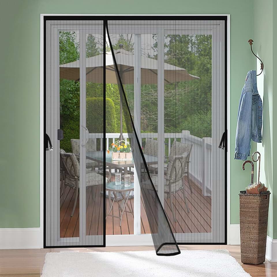 Wide Reversible Magnetic Door Screen