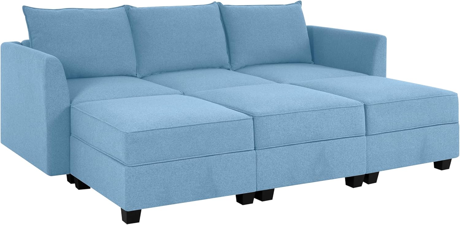 Naomi Home Elizabeth Modular Sofa Sectional Sleeper Couch