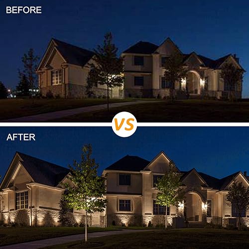 Miniatura 4 de Malibu - Transformador de 600 vatios con temporizador y sensor de luz solar para iluminación de paisaje de bajo voltaje 120 V entrada 12 V exterior