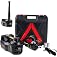 ROGTZ Electric Hydraulic Car Jack Kit 5 Ton 12V Portable Lift Range 17.7 Inch with Impact Wrench and Tire Inflator Pump for S
