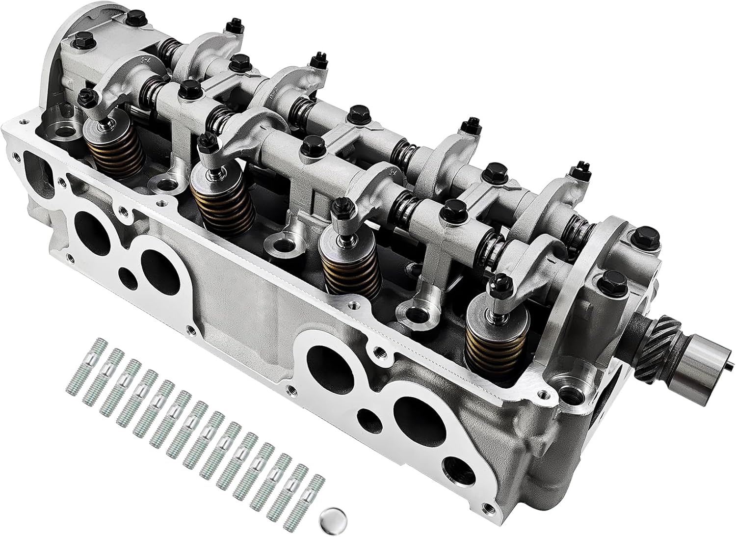 1360878 Complete Cylinder Head Assembly Compatible with Mazda FE F2 Engine 2.0L 2.2L Fit for Hyster Forklift for Yale Forklift Replace # HY1360878