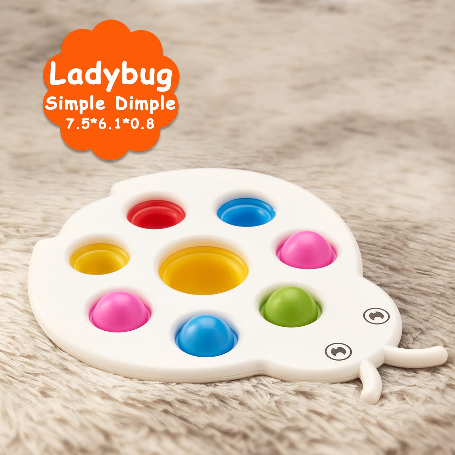 Buy LiKee Simple Bubble Dimple Fidget Popper Sensory Toys Push and Pop