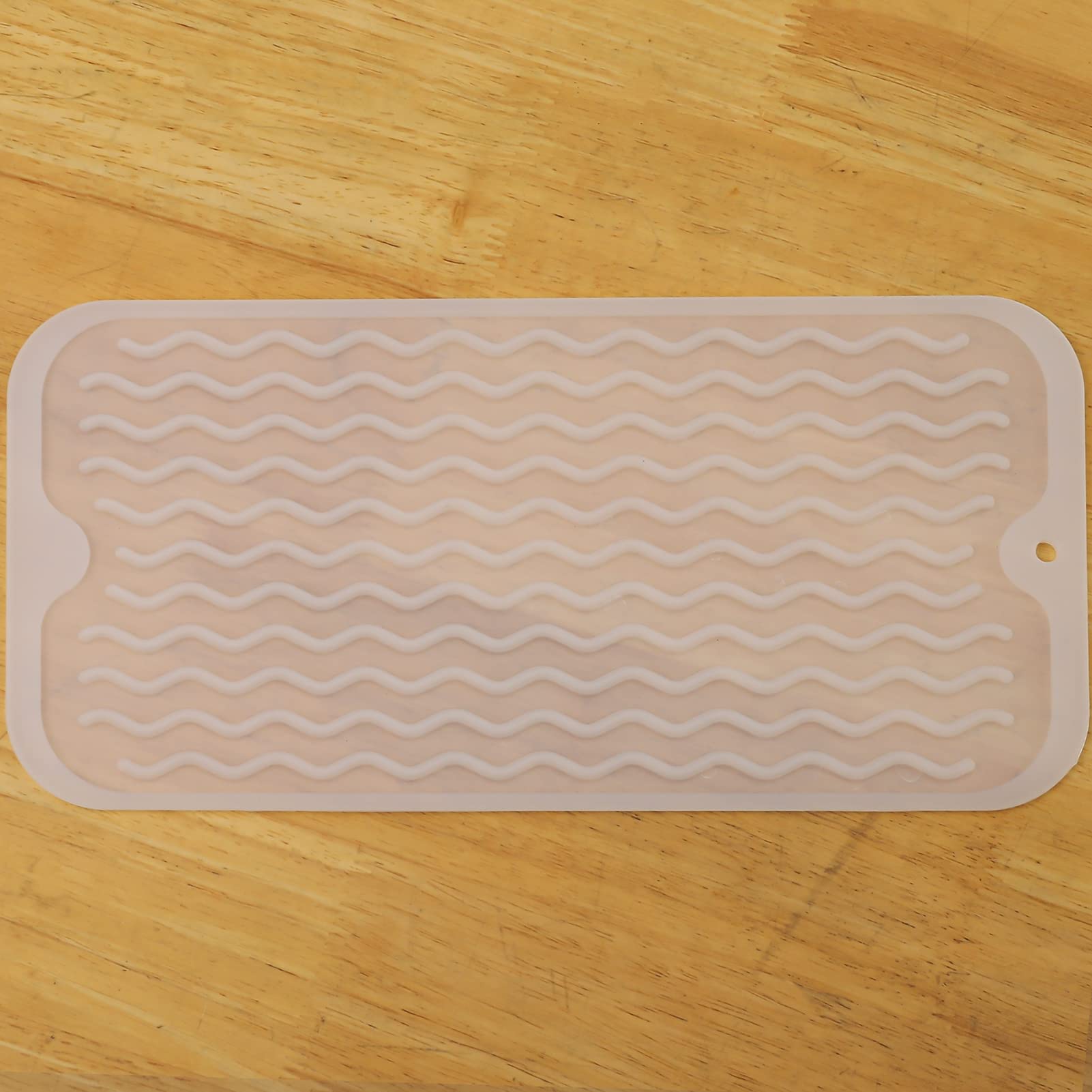 MicoYang Silicone Dish Drying Mat for Multiple Usage,Easy clean,Eco-friendly,Heat-resistant Silicone Mat for Kitchen Counter or Sink,Refrigerator or