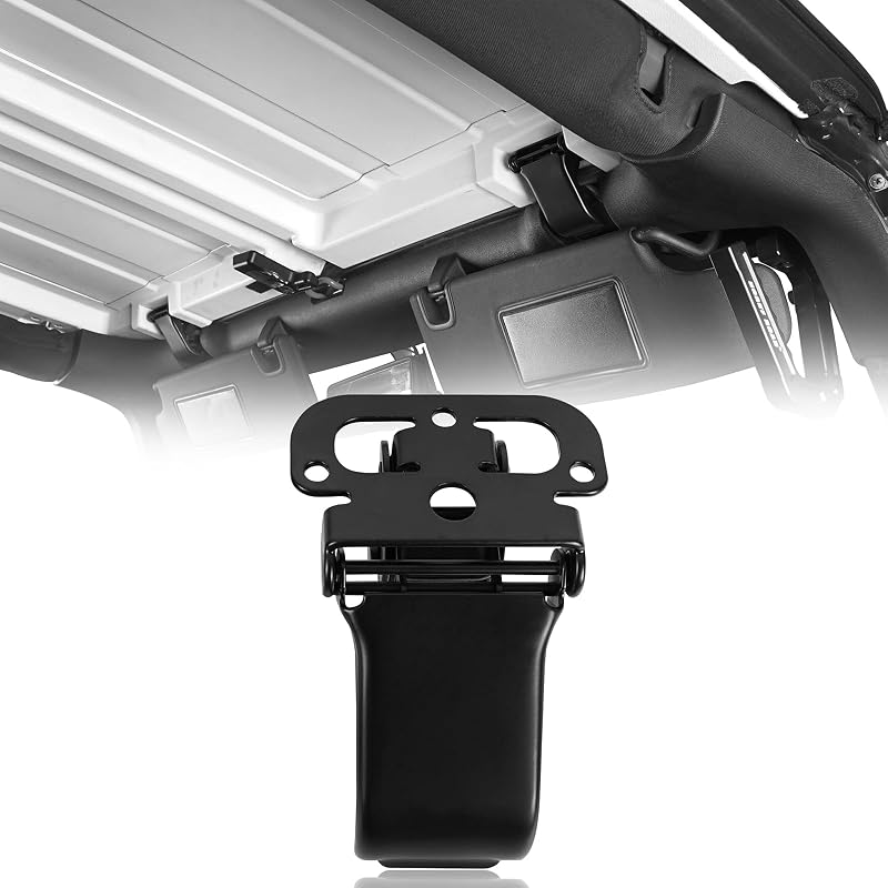 Grampo da capota rígida u-Box para Jeep Wrangler JK e JKU Unlimited 2007 a 2018 – 1 unidade