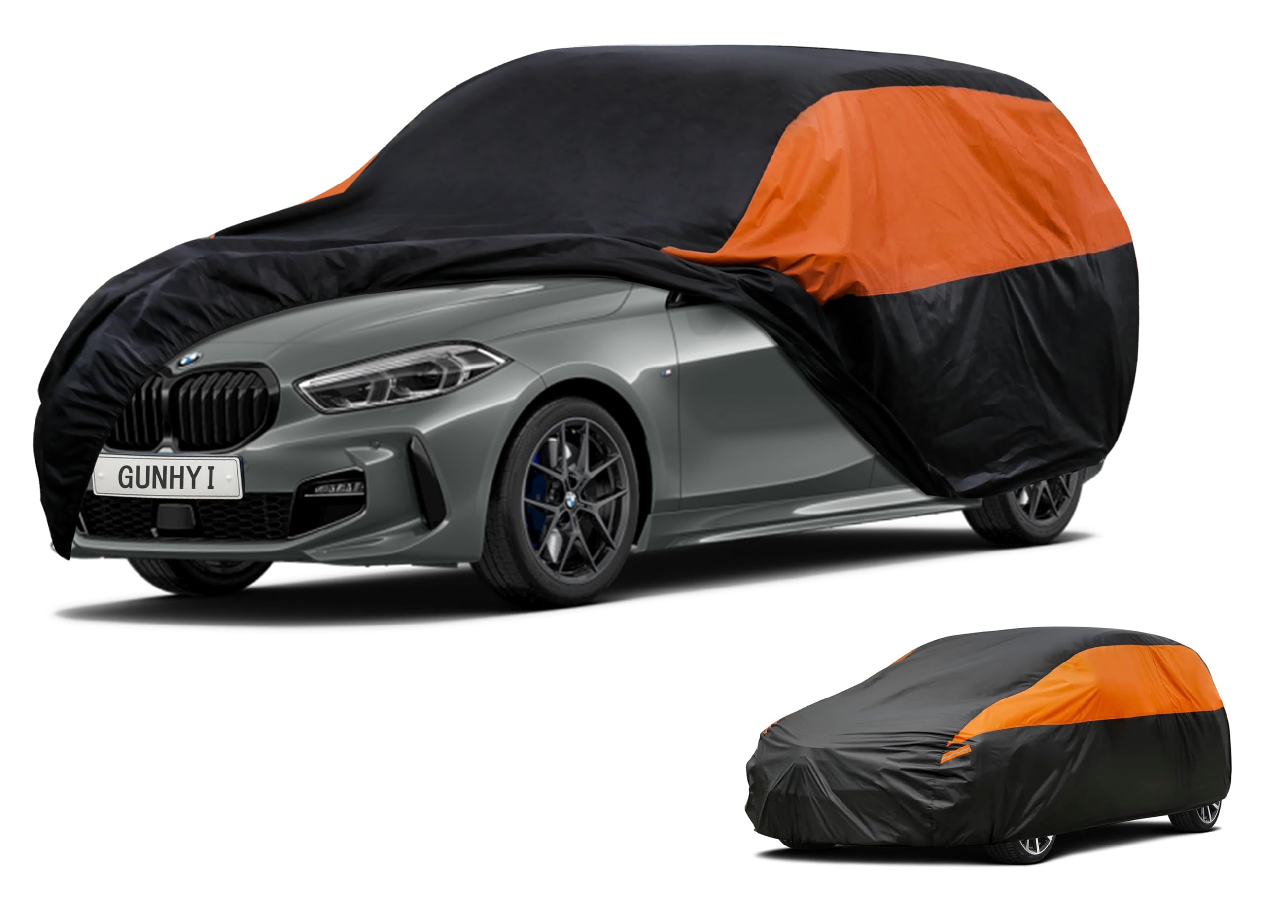 GUNHYI Waterproof Lightweight Full Car Cover Custom Fit 1 Series Hatchback