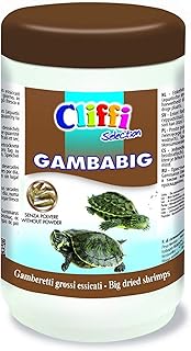 Cliffi Selection Gambabig Schildkrötenfutter für große Garnelen, getrocknet, 130 g product image