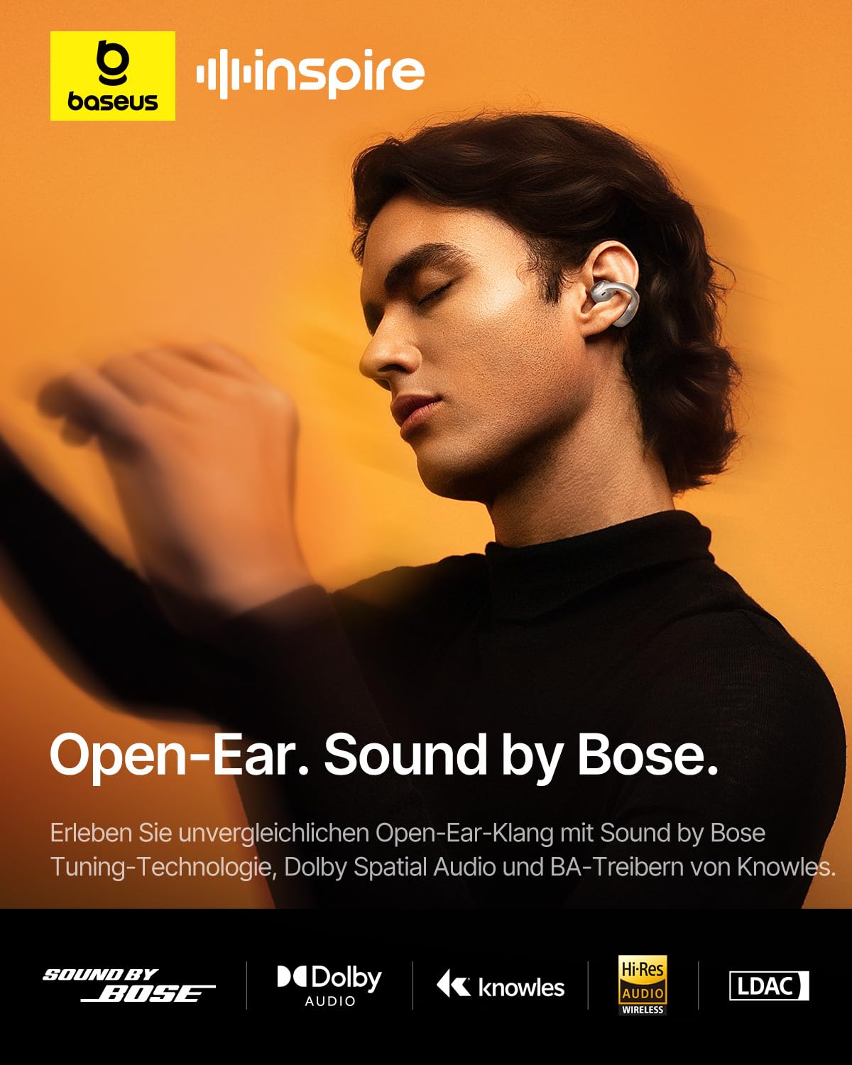 Baseus Inspire XC1 Open-Ear Kopfhörer – Bild 3