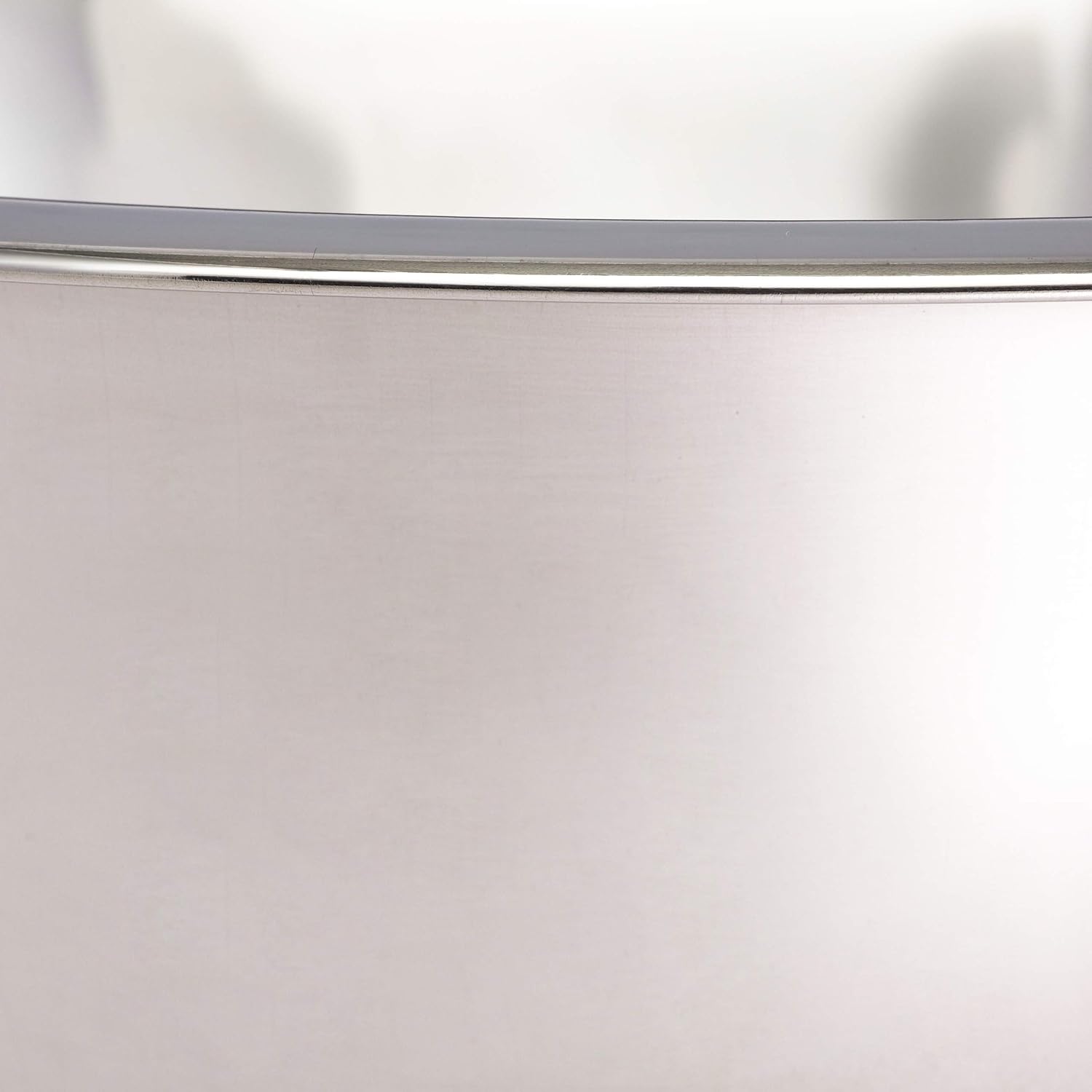 Relaxdays Mixing Bowl Set 5-Piece Stainless Steel Bowl Set for Baking and Serving Stackable Salad Bowl Silver