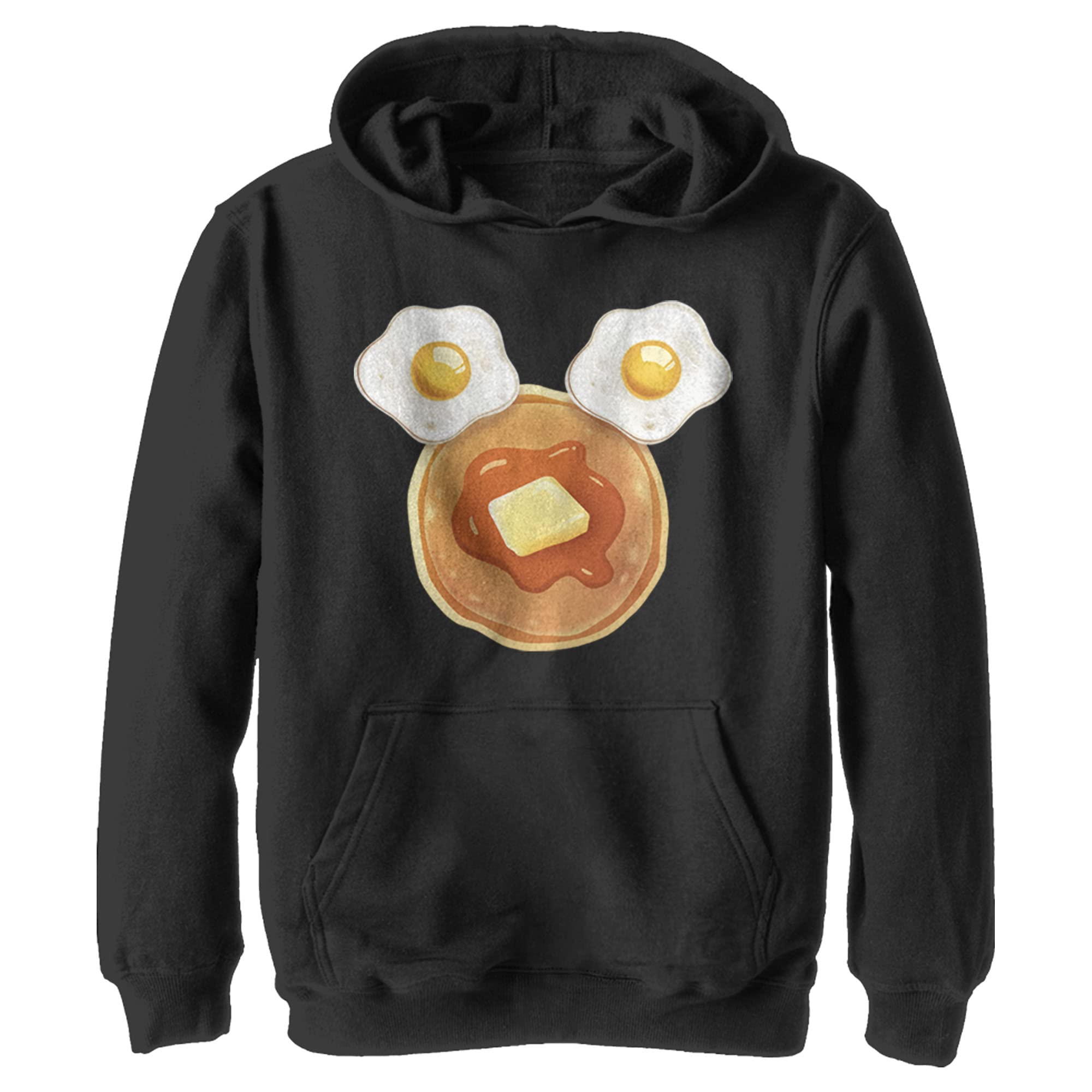 Pull à capuche Disney en polaire noire taille S pour lutter efficacement contre le froid
