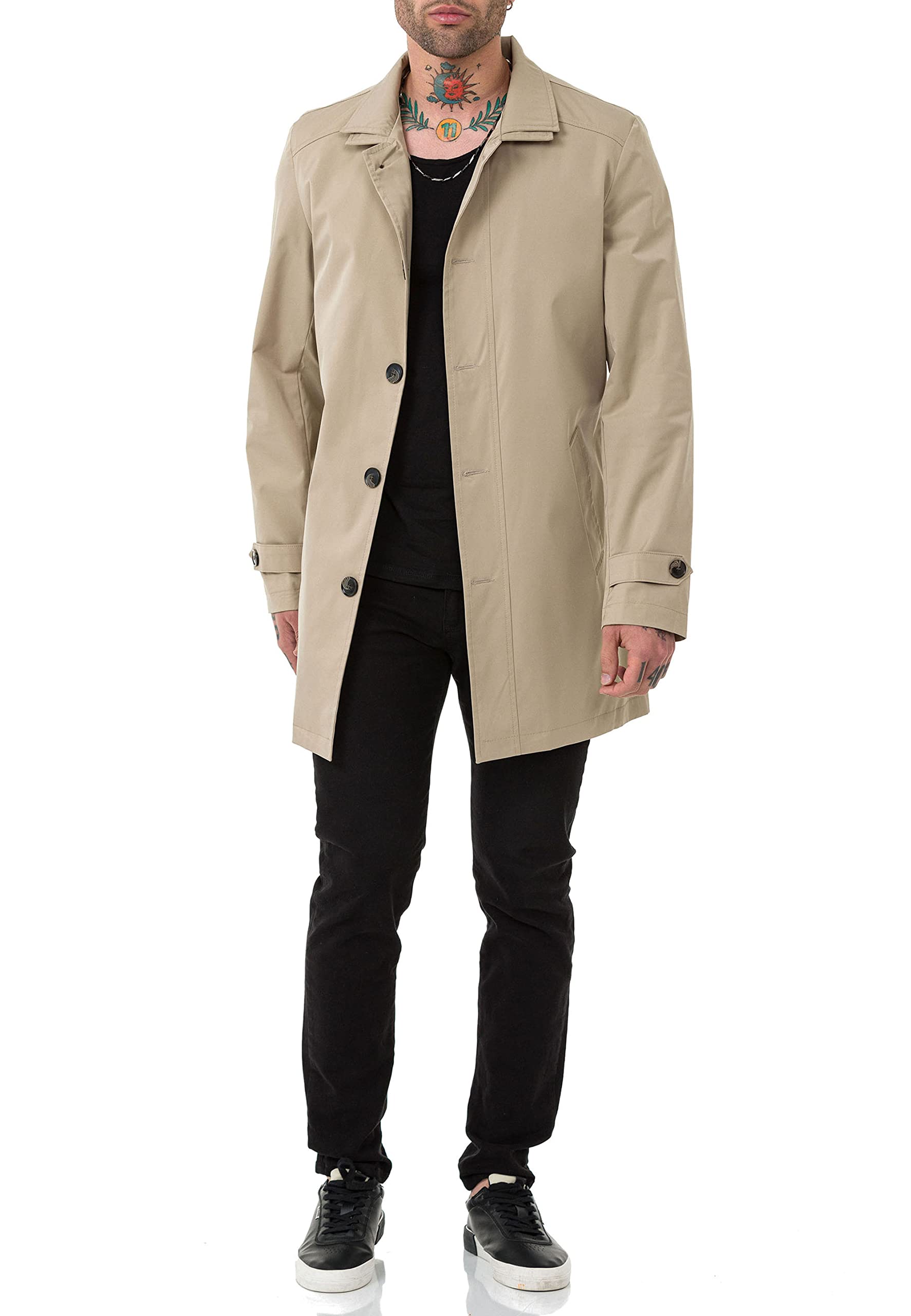 Red Bridge - Cappotto da uomo Trench