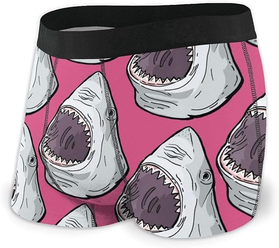 Amazon Co Jp ボクサーパンツ メンズ 下着 さめ ピンク かわいい 男性用 パンツ ブリーフ 四角 ボクサーブリーフ インナー 通気性 デザイン セクシー 魅力的 前閉じ プリント プレゼント吸水速乾 Bolaco ファッション