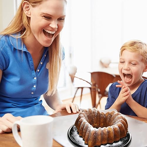 Miniatura 7 de Charlotte - Molde de aluminio para tartas, accesorios de cocina, decoración de Navidad, boda, familia, 3D, Charlotte (forma de corazón de amor)