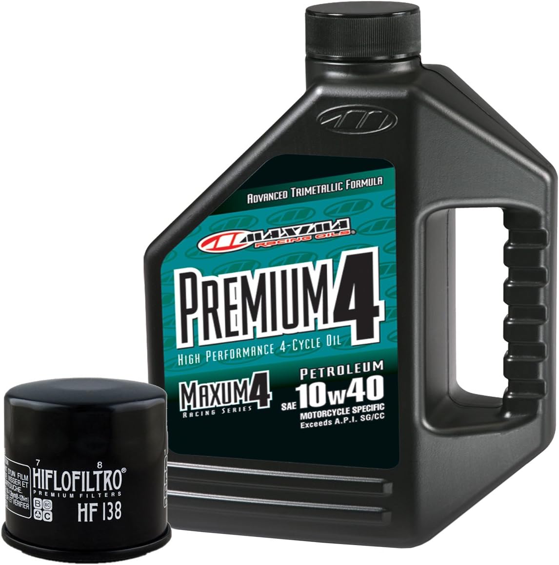 MaxHiflo PMOCK10 Premium Motorcycle Oil Change Kit for Suzuki V-Strom