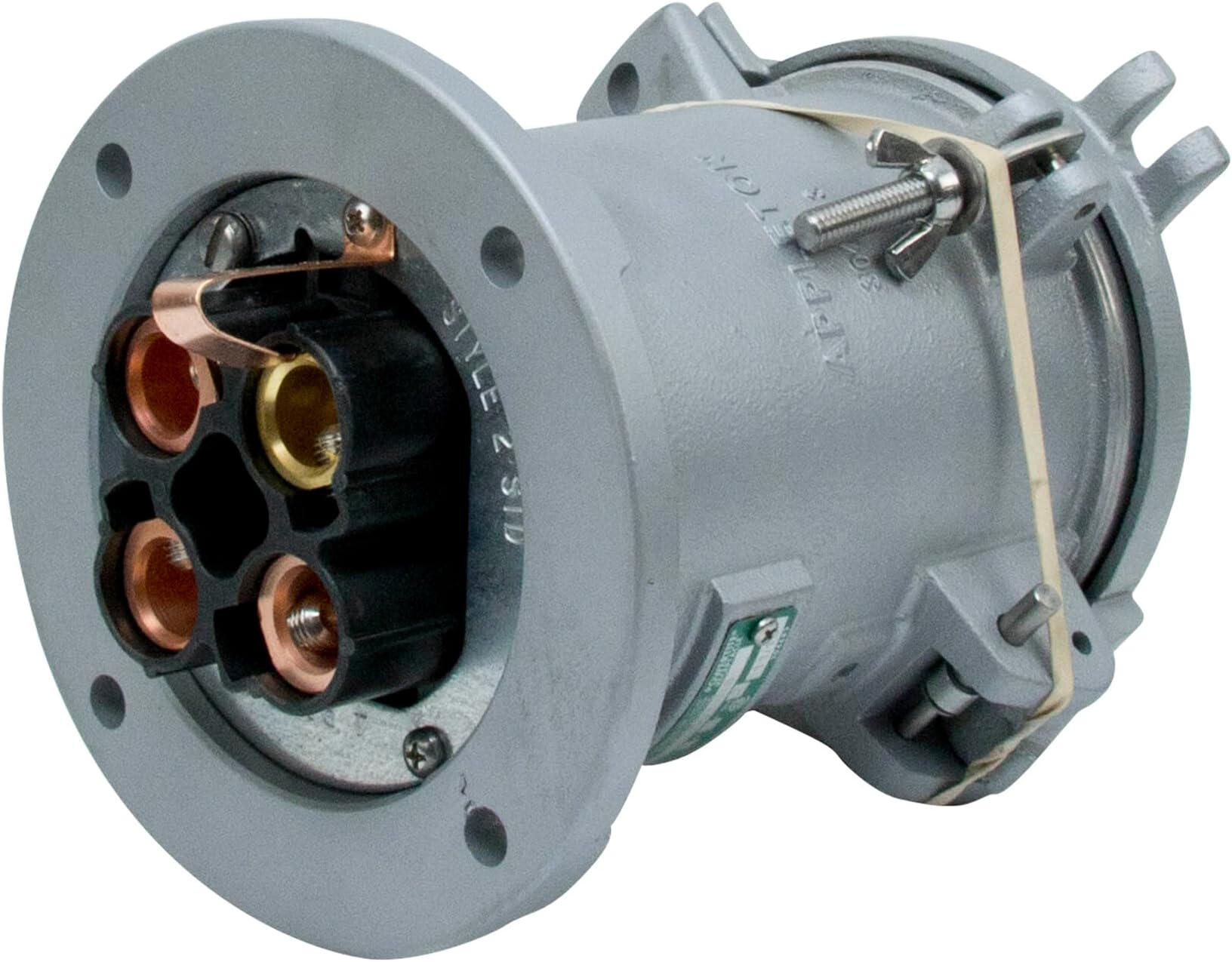 Appleton ADR20034-RS Pin & Sleeve Receptacle, 200A, 4-Pole, 3-Wire