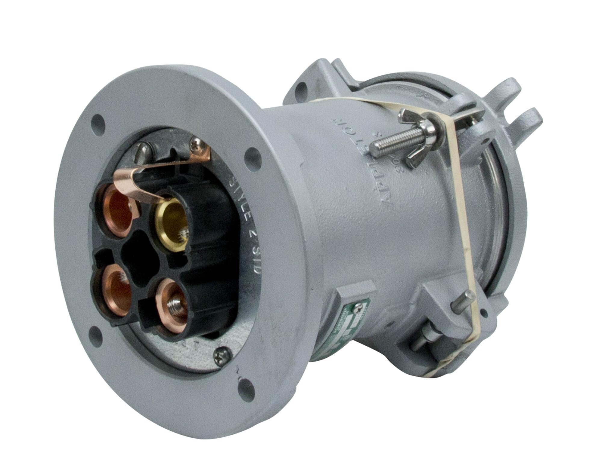 Appleton ADR20034-RS Pin & Sleeve Receptacle, 200A, 4-Pole, 3-Wire