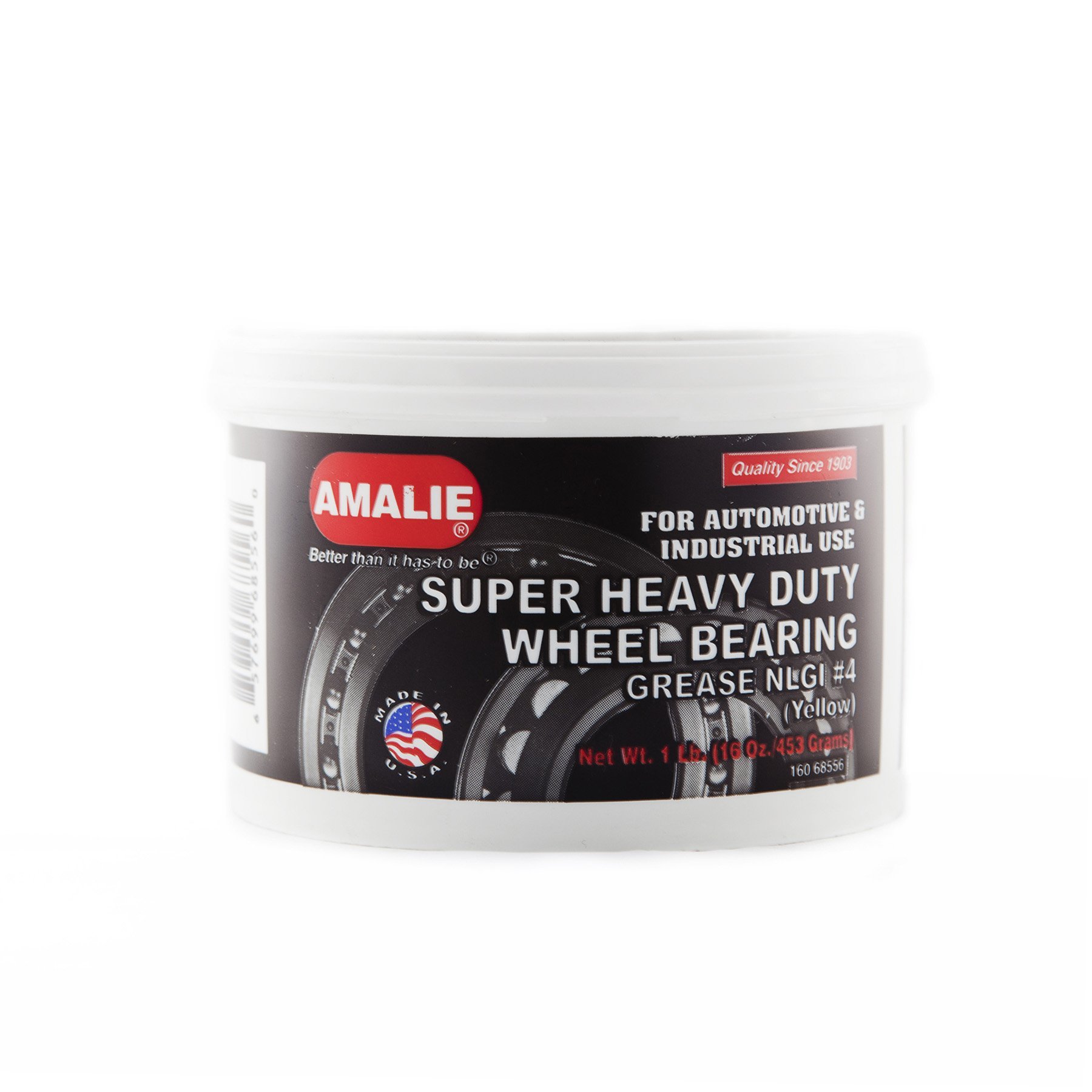 AMALIE HD Wheel Bearing Grease (160-68556-93) 1 LB TUB, Pack of 12