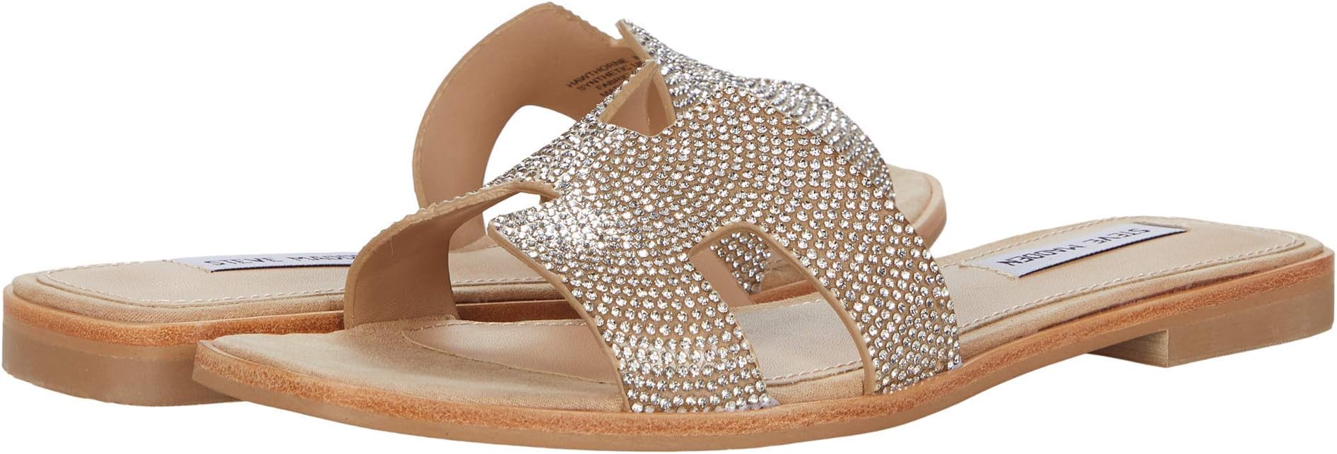 Steve Madden Hawthorne Sandal Rhinestone 7.5 M