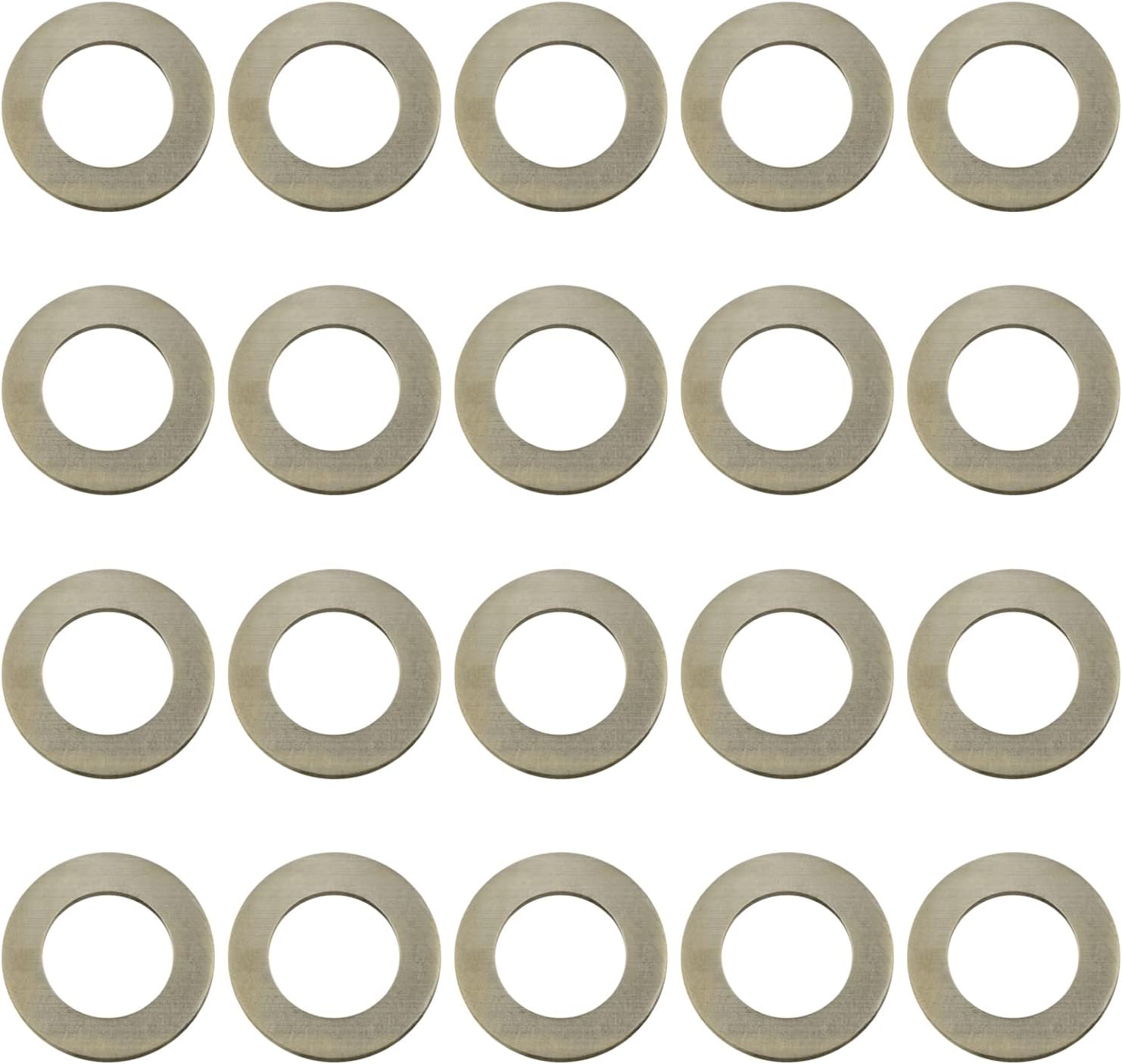 20-Pack of Motorcycle Drain Plug Sealing Washers - Crush Gaskets - Compatible with DPWM14.223-10 - Compatible with Most Models – By Mission Automotive