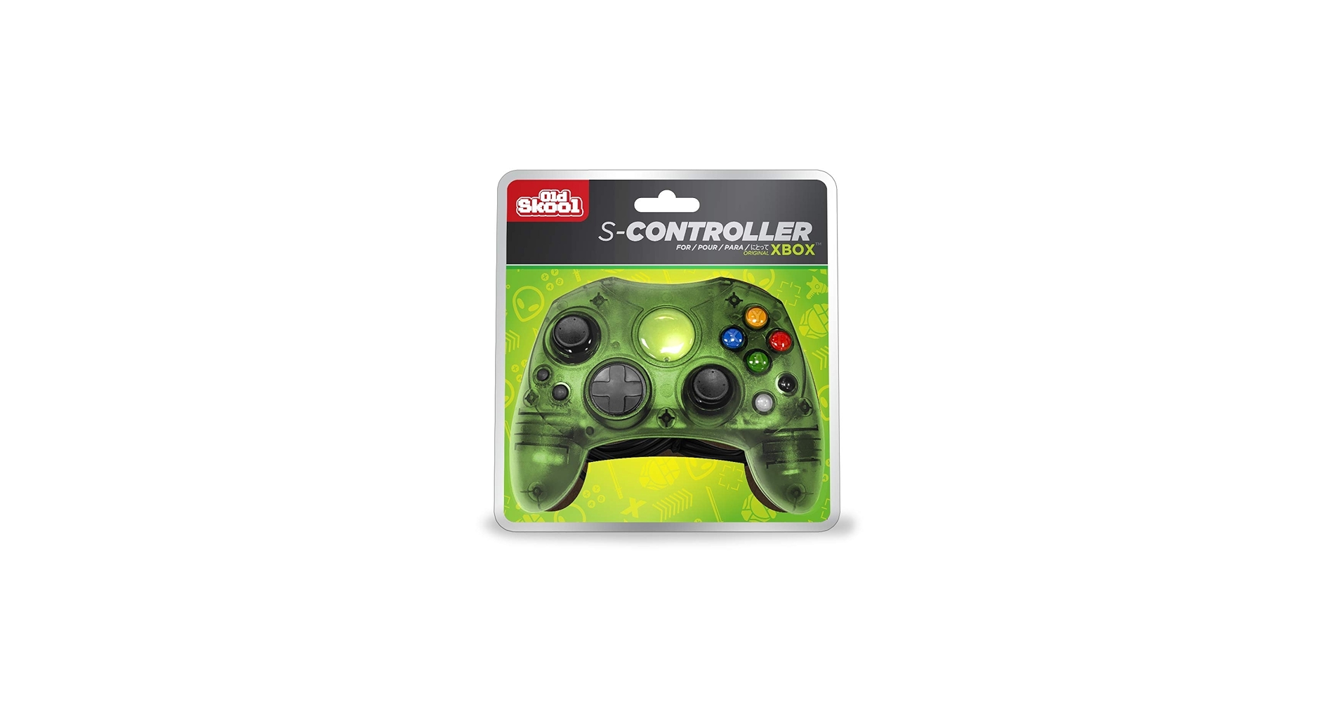 JOYSTICK 刺繍ジャケット Sサイズ オリーブグリーン Wired S-Type Controller for Original XBOX® - Clear Green – XYAB