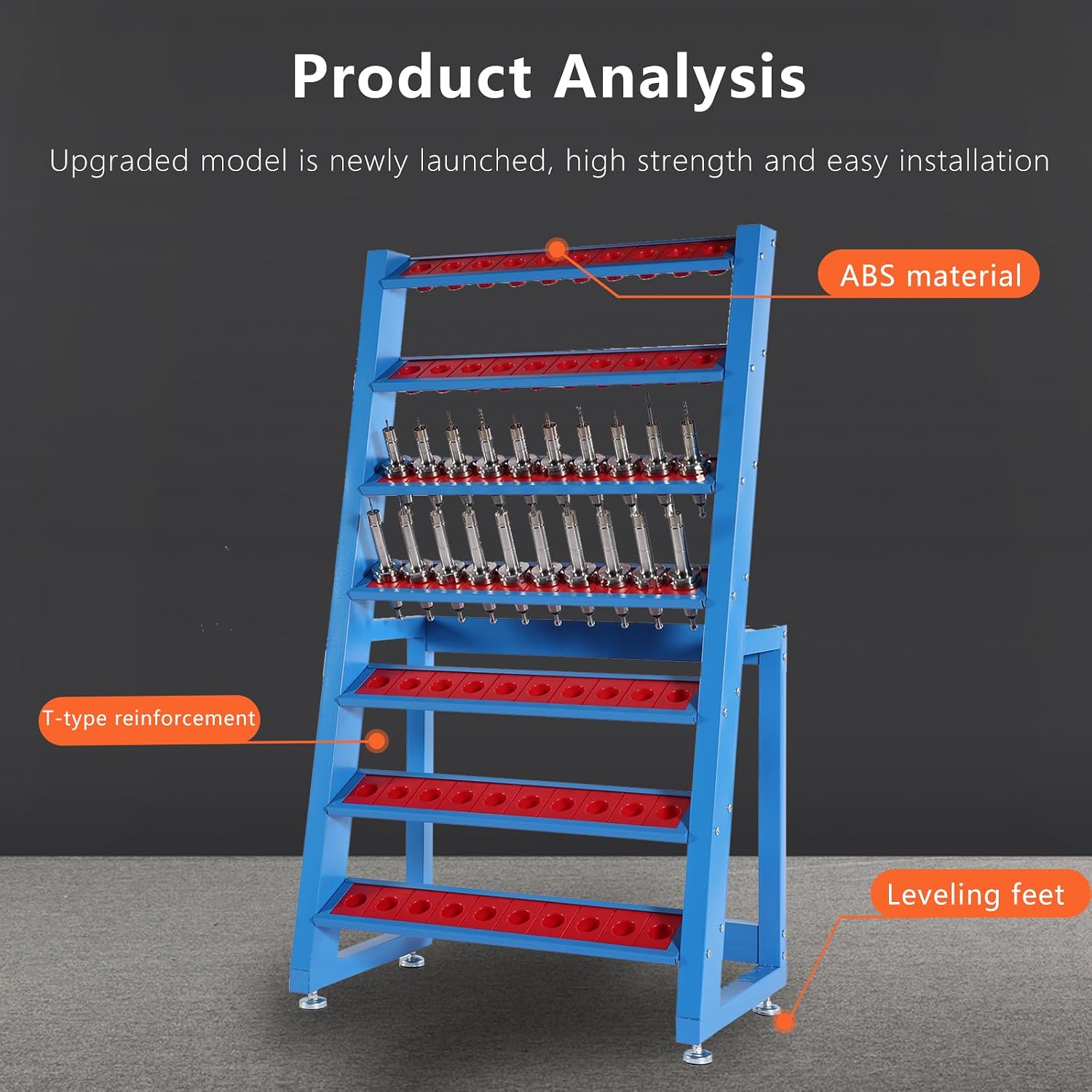 CNC tool holder cart bt40 tool holder full model CNC tool holder large capacity storage CAT40