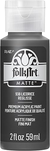 Vista 210 de FolkArt 462 - Pintura acrílica en varios colores (2 oz), color sombra quemada (Burnt Umber)