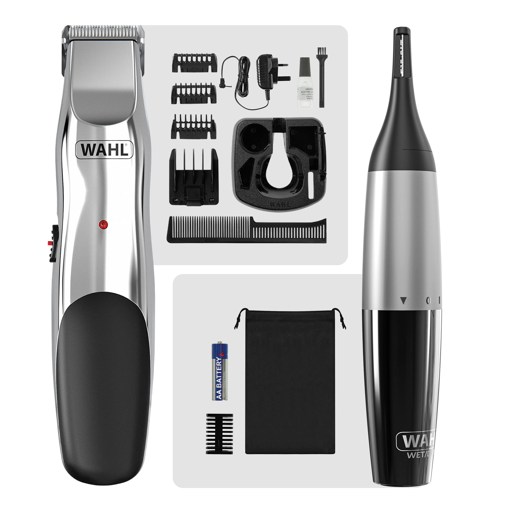 Trimmer Kit Groomsman Rech + Trimmer Kit Precision Detail