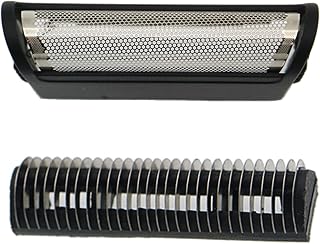 WuYan Cortador de afeitadora de repuesto y pantalla de aluminio para Braun 2040 2060 2540S 2560 5459 5461 5462 5464 5596 5597 2040 2060 2540 2540S Accesorios de maquinilla de afeitar